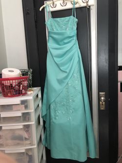 Turquoise Dress