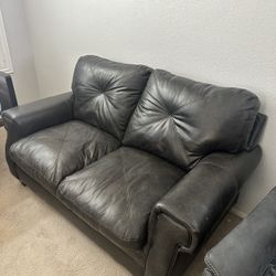 Leather Couch 2 Seat
