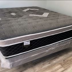 Queen Oasis Thermal Comfort Europillow Top 12inch Matres!!