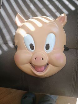 Halloween mask porky pig