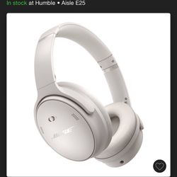 Bose QuietComfort Bluetooth Wireless Noise Cancelling Headphones - White