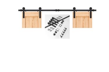 Track / Hardware ONLY (Barn Door NOT INCLUDED)