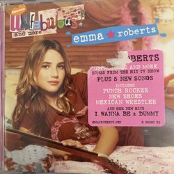 Nickelodeon’s UNFABULOUS Original Soundtrack (CD-2005) Emma Roberts!