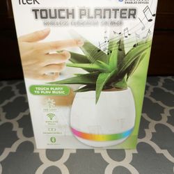 Itek touch planter bluetooth speaker