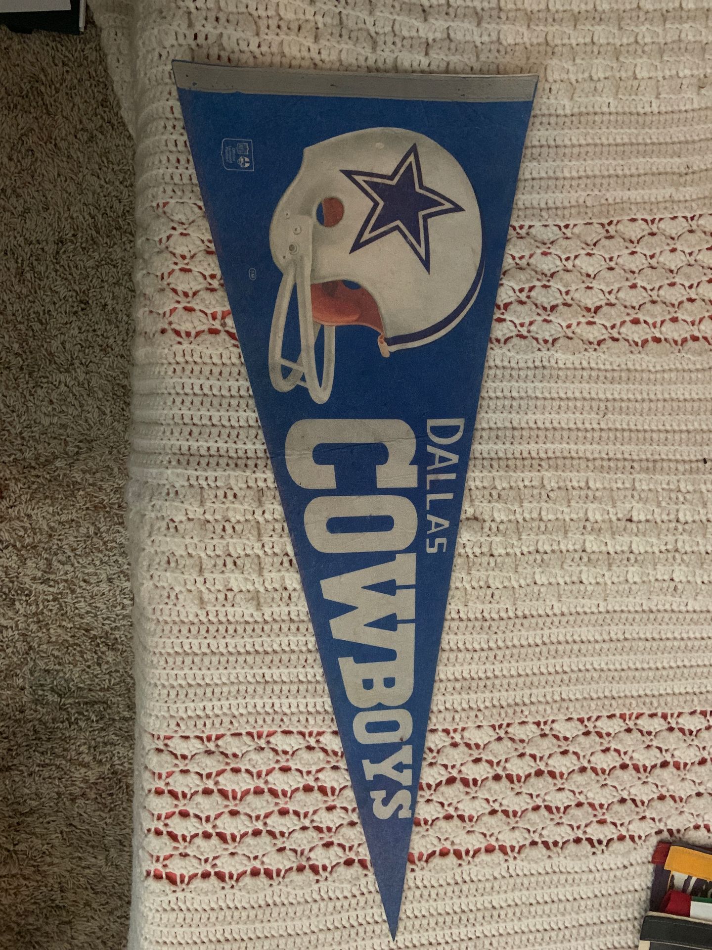 1980’s Dallas Cowboys Pennant full size