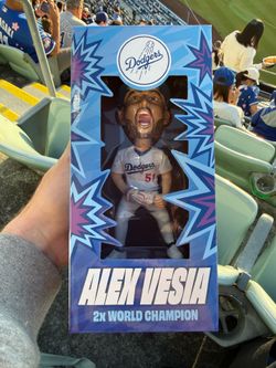 Alex Vesia Bobblehead Los Angeles Dodgers SGA 5/29/26