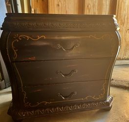 Antique Cherry Wooden Dresser