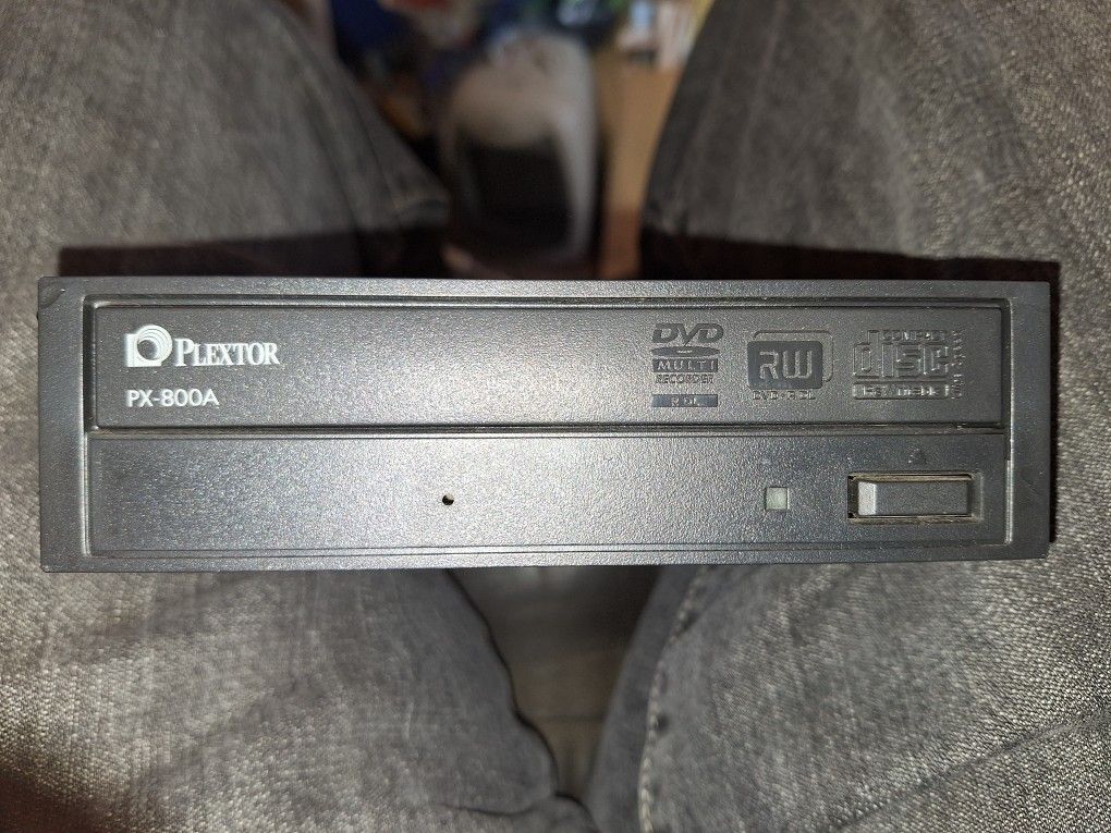 Plextor Px 800a Rewriting External Drive