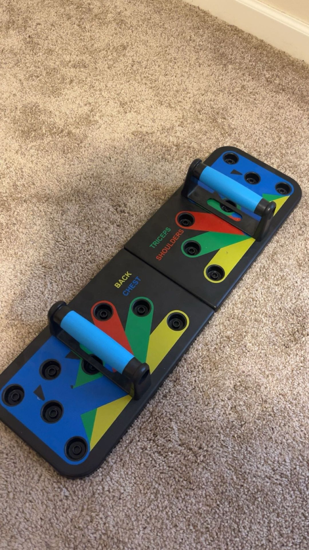Folding Push Up Board.