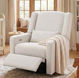 Power Nursery  Recliner Chair Swivel Gilder Rocking Chairs
