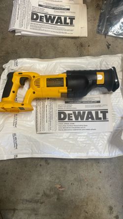 Dewalt DC385 heavy duty reciprocating saw