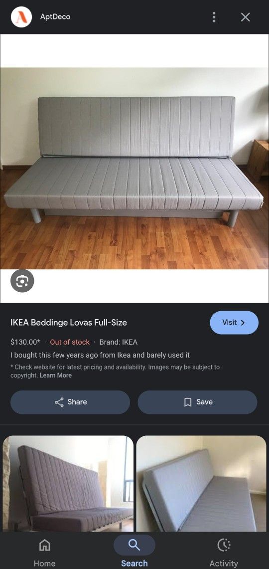 IKEA Futon