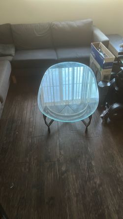 glass table