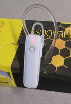 4.1 Wireless White Stereo Earpiece