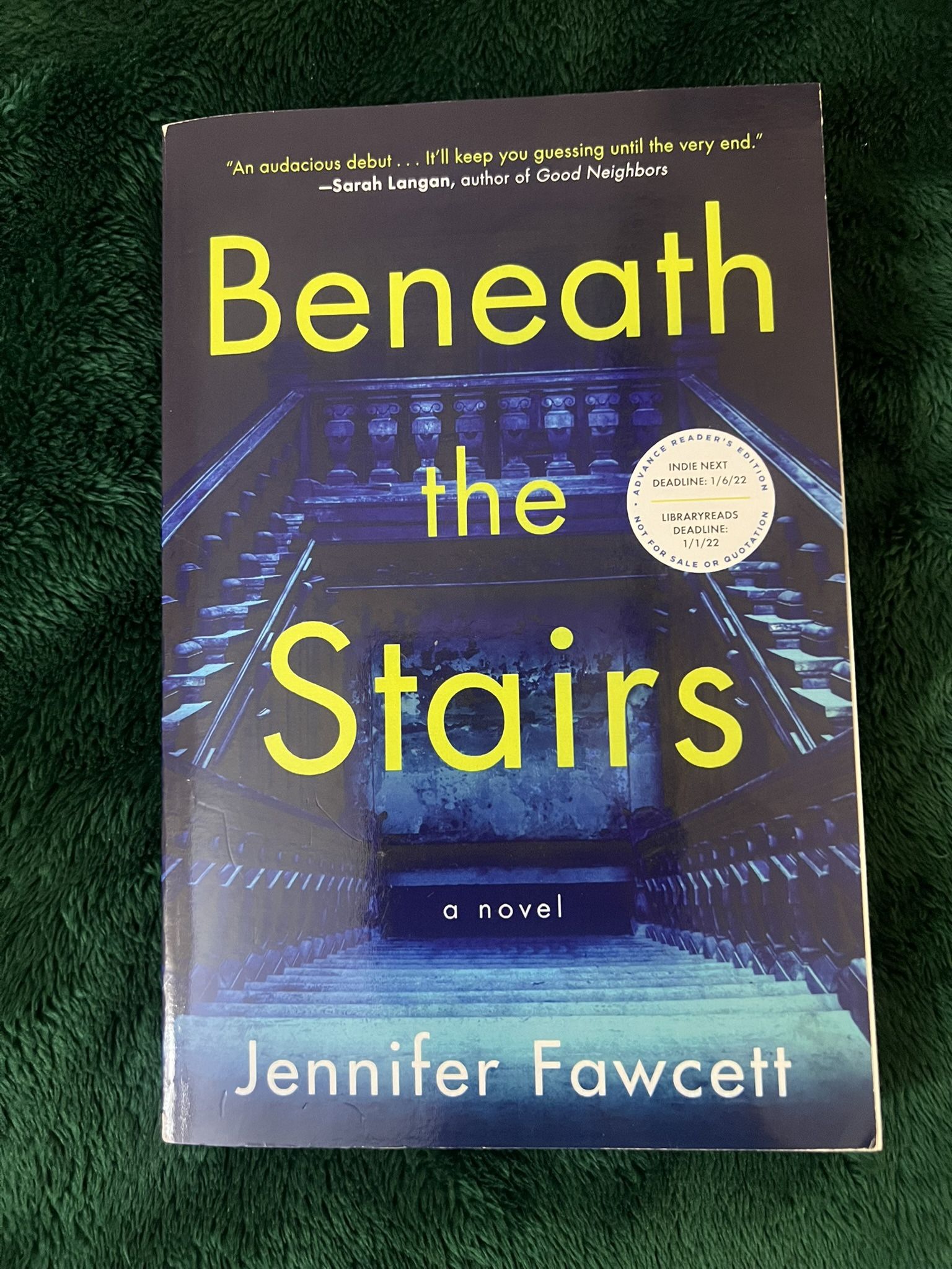 Beneath the Stairs - Paperback novel