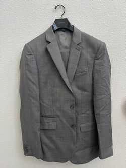 Men’s Suit In Dark Gray From Express