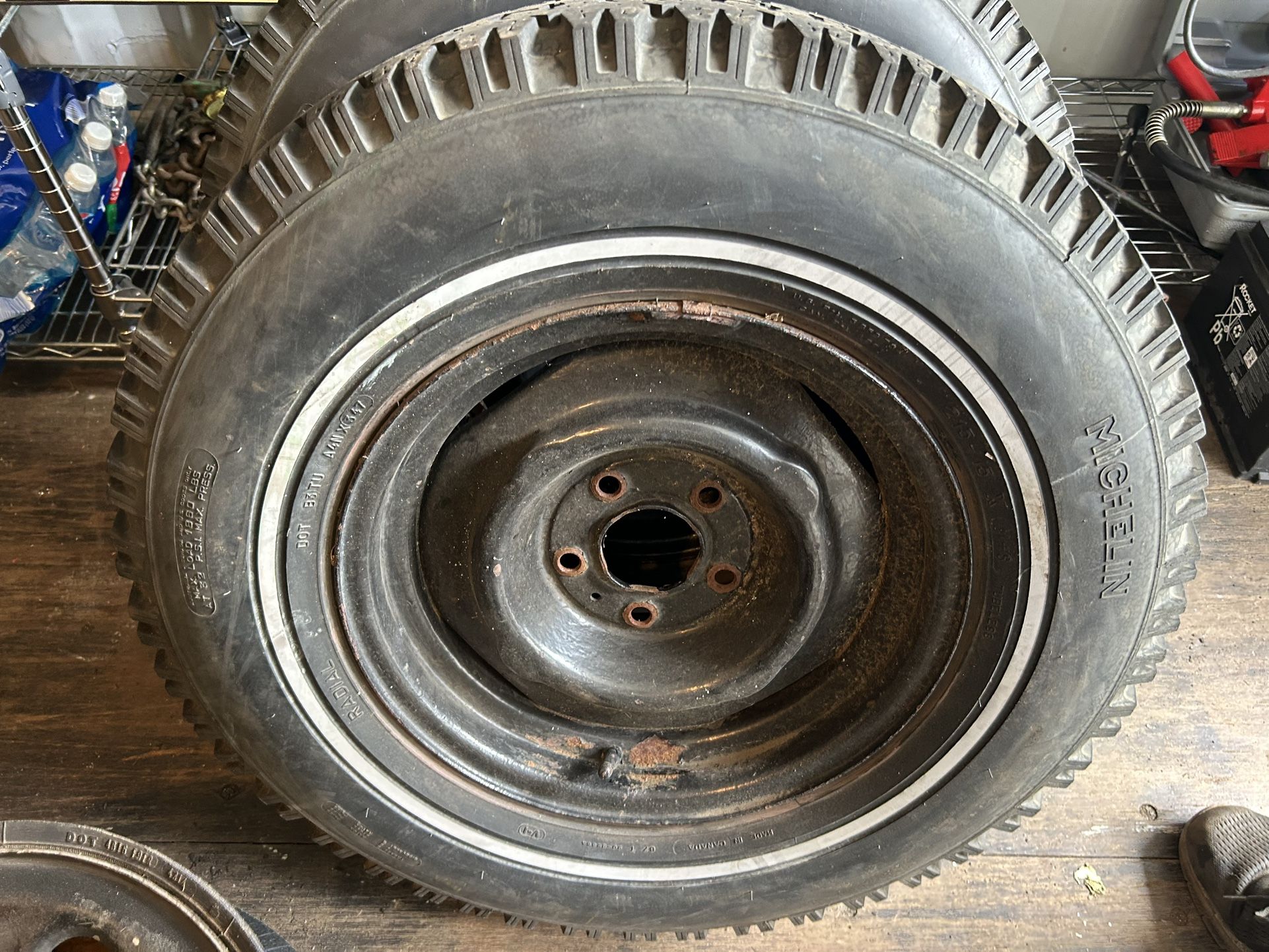 2 Trailer Rims 15 Inch