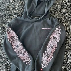 Pink Chrome Hearts Hoodie 