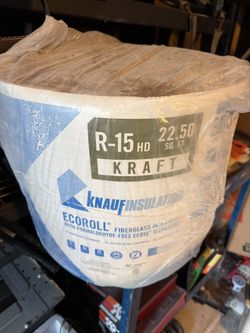 R-15 HD KRAFT 15in x 18ft Fiberglass insulation