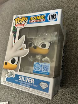 Funko Pop! Games Sonic the Hedgehog - Silver (Diamond) #1103