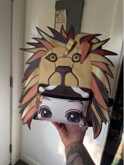 New! Harry Potter Luna Lovegood Lion Mini Backpack Concept One
