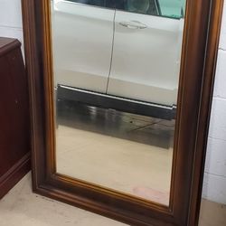 Wooden Mirror