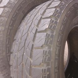 Set (2) Yokohama Geolandar 315/70/R17 Tires 