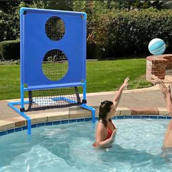 Pool soccer game with two-hole design, suitable for water sports Brand New still in the box C24
