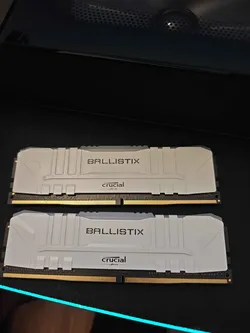 2x8GB DDR4 RAM Crucial Ballistix RGB Memory Modules 3000mhz CL 15