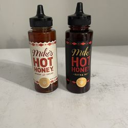Mikes Hot Honey Original & Extra Hot combo Pack - Brand New