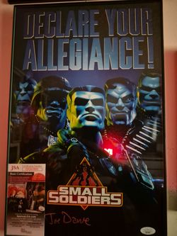 Autograph Small Soldiers Mini Poster