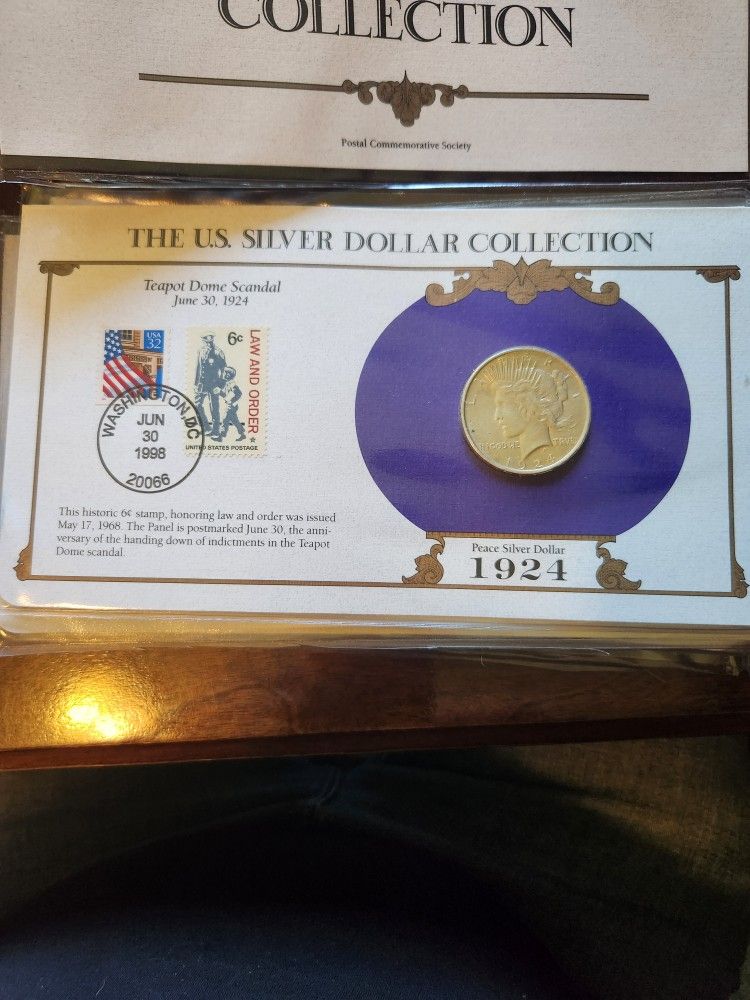 Silver Dollars With Stamps $47 Each