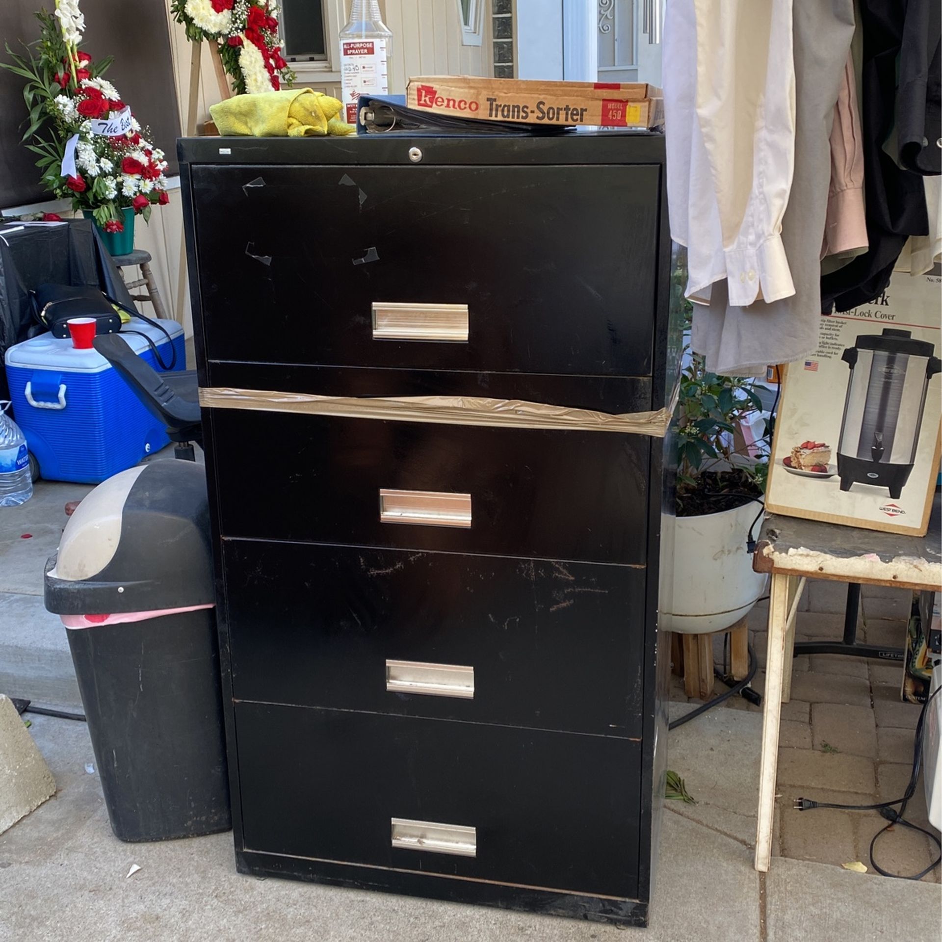 Tall Office File Cabinet With Lock And Key