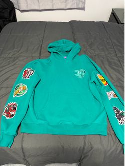 Inaka Power Teal Hoodie Size L