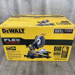 DEWALT FlexVolt 12” Double Bevel Sliding Miter Saw (Tool Only) DCS781