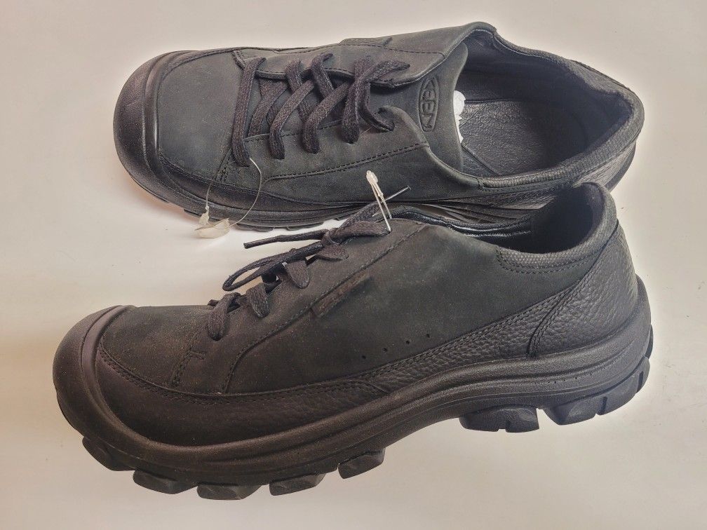 New Rare Keen Grayson Briggs Ontario Targhee Austin Sneaker Shoe Men Black US 9