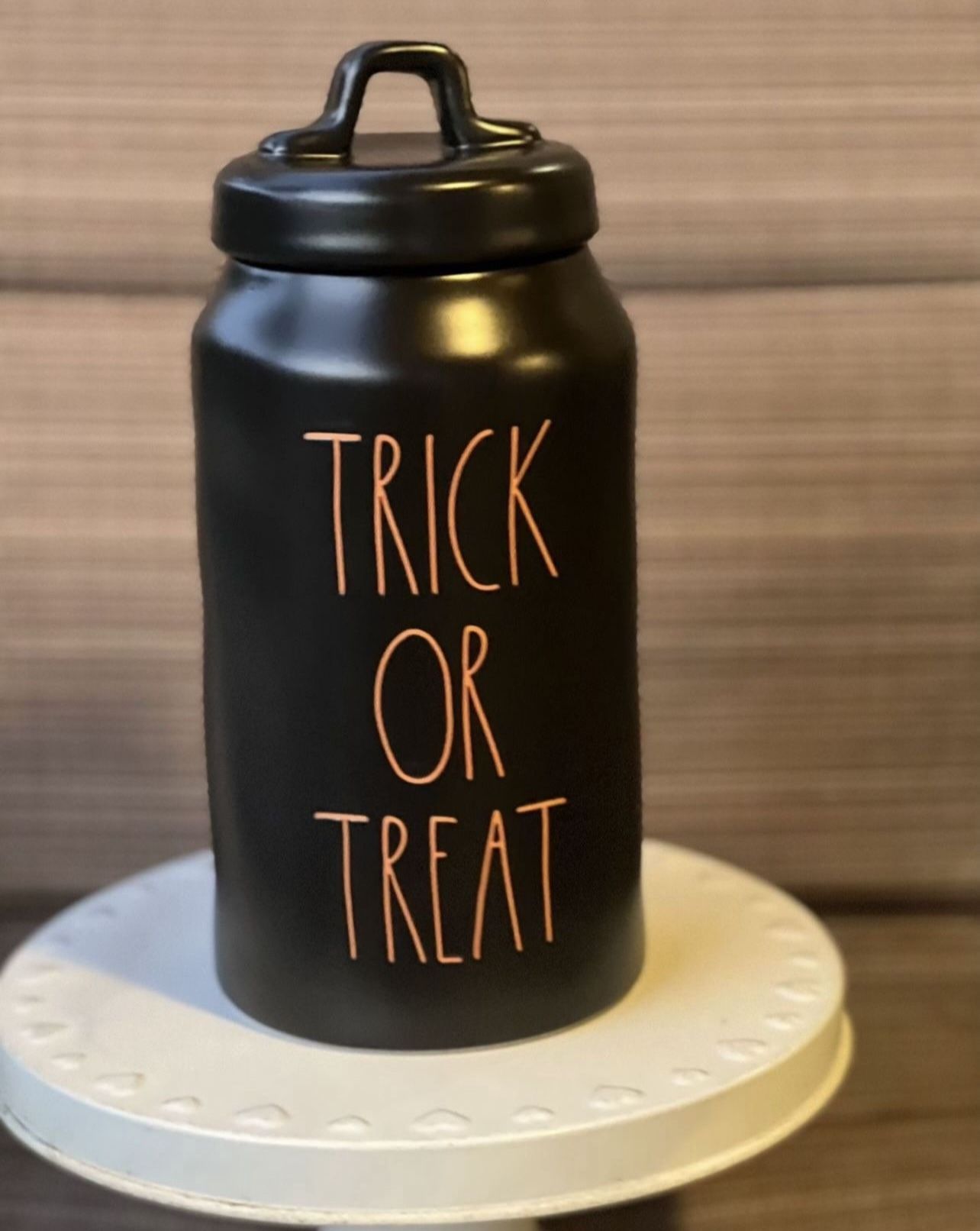 Rae Dunn TRICK or TREAT Canister