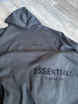 Black Essential Hoodie