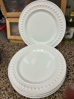 Set of 4 dinner plates