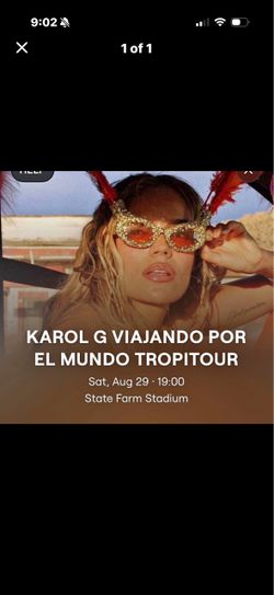 Karlo G *Floor Tickets*
