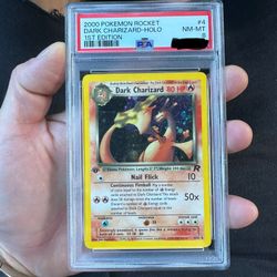 2000 1st Edition Dark Charizard Psa 8