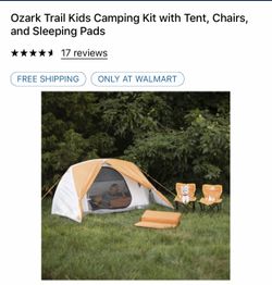 Kids camping