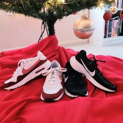 2 Pairs Nike Shoes, Size Women's 8.0