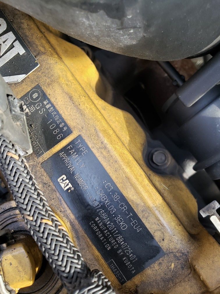 Caterpillar C3.3B Engine CAT KUBOTA Skid steer Wheel Loader Track COMPLETE GOOD 242d 262d 259d 249d 246d 257d