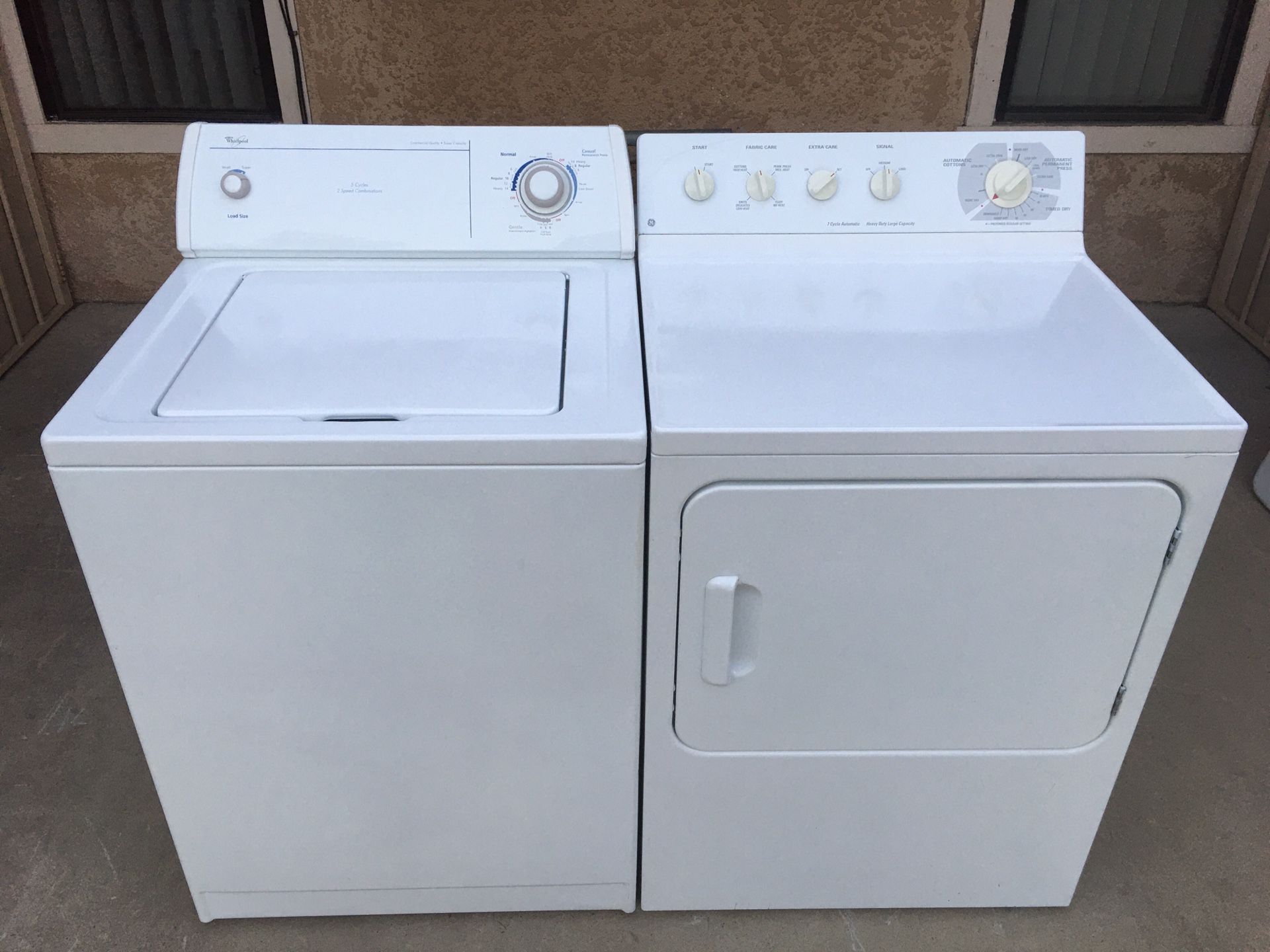 Washer and Dryer...........Very Nice!!!