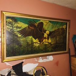Eagles original oil painting