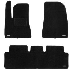 WENNEBIRD Superior Carpet Floor Mats for 2025 Tesla Model Y (Juniper), 0.6 Inch Thickness Rugs