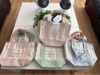 Trader Joe’s  Striped Mini Tote Bags