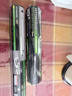 Pittsburgh Pro Click Type Torque Wrench Set (2)