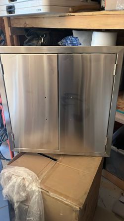 21 X 24 Stainless Set Of Doors For Built In